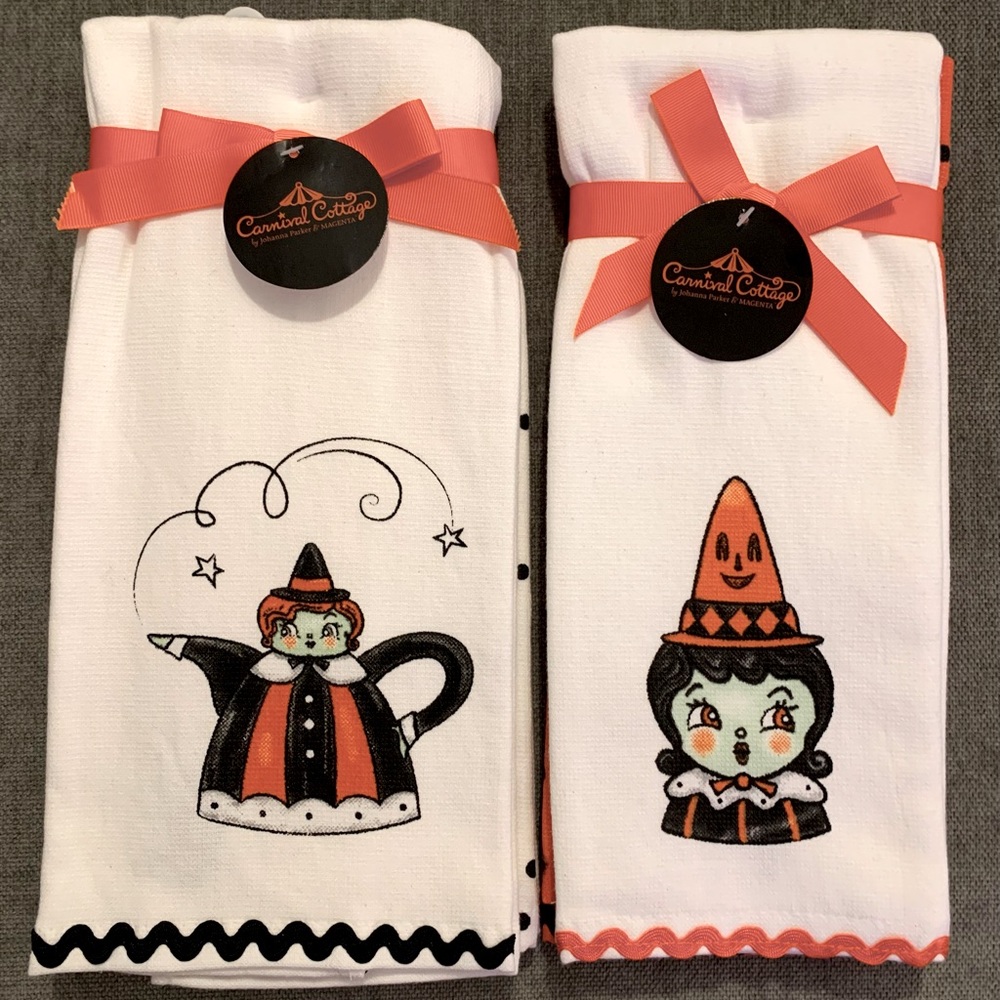 Carnival Cottage Johanna Parker Kitchen Towels